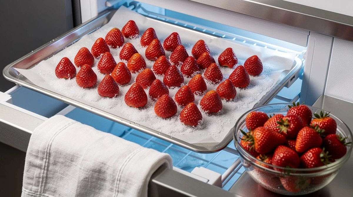 El error en el congelador que arruina tus fresas cada verano