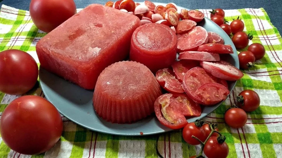 Por qué añado un puñado de hierbas frescas a mis tomates antes de congelarlos