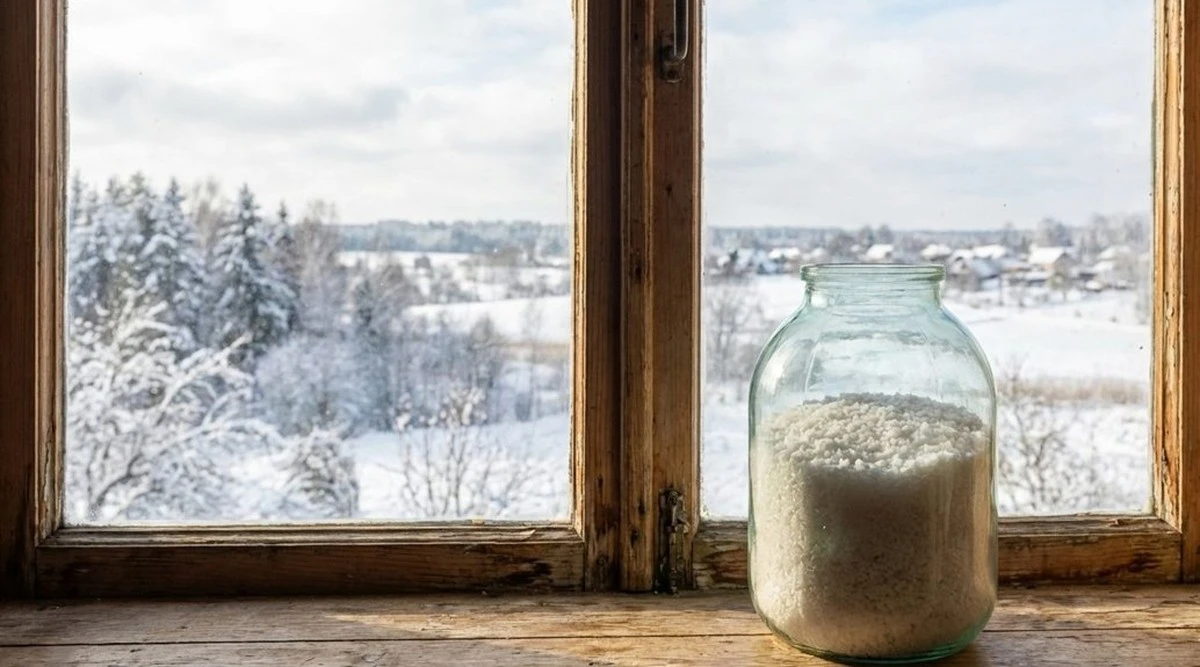 Vidrios empañados? Un frasco de sal en la habitación elimina el condensado en 2 días sin deshumidificador
