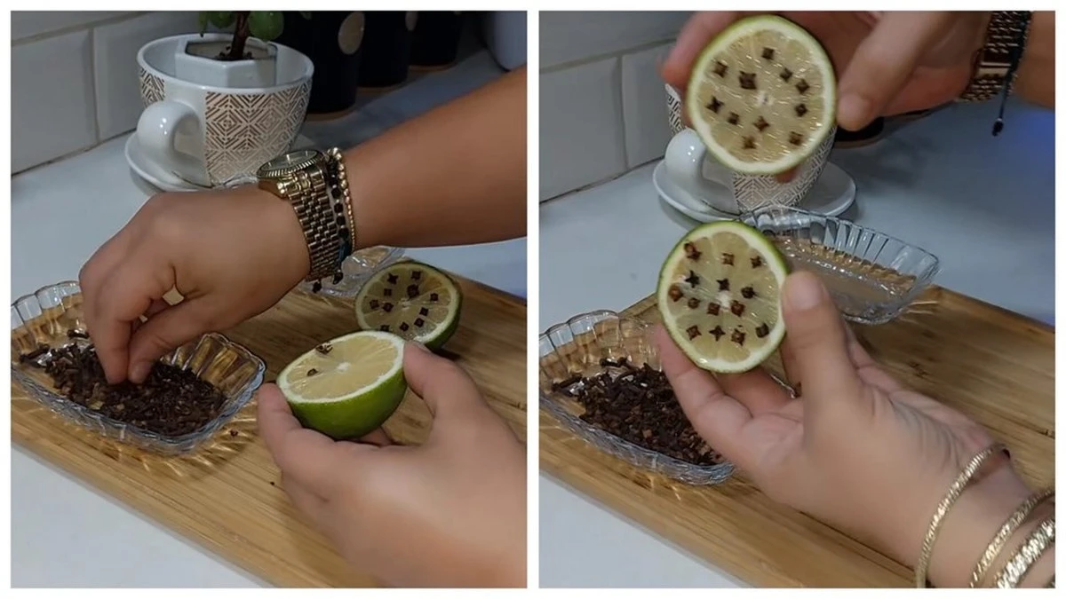 10 clavos en un limón: un truco casero que perfuma tu hogar y ahuyenta insectos