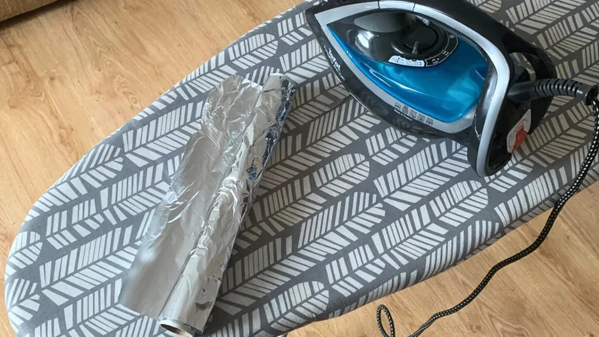 Reduce el tiempo de planchado a la mitad: basta un objeto de cocina