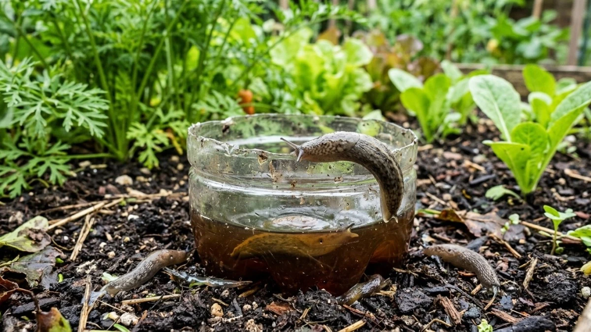 Por qué los jardineros expertos entierran botellas con este líquido en su huerto