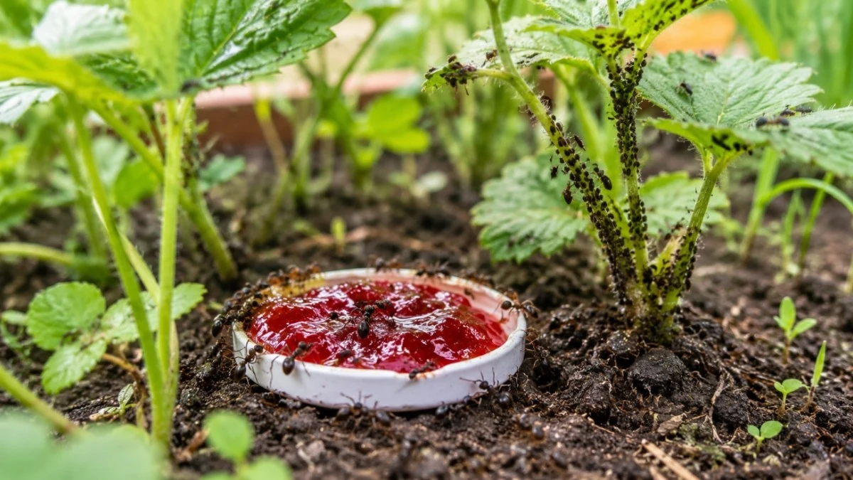 Por qué los agricultores expertos ponen mermelada cerca de sus rosales