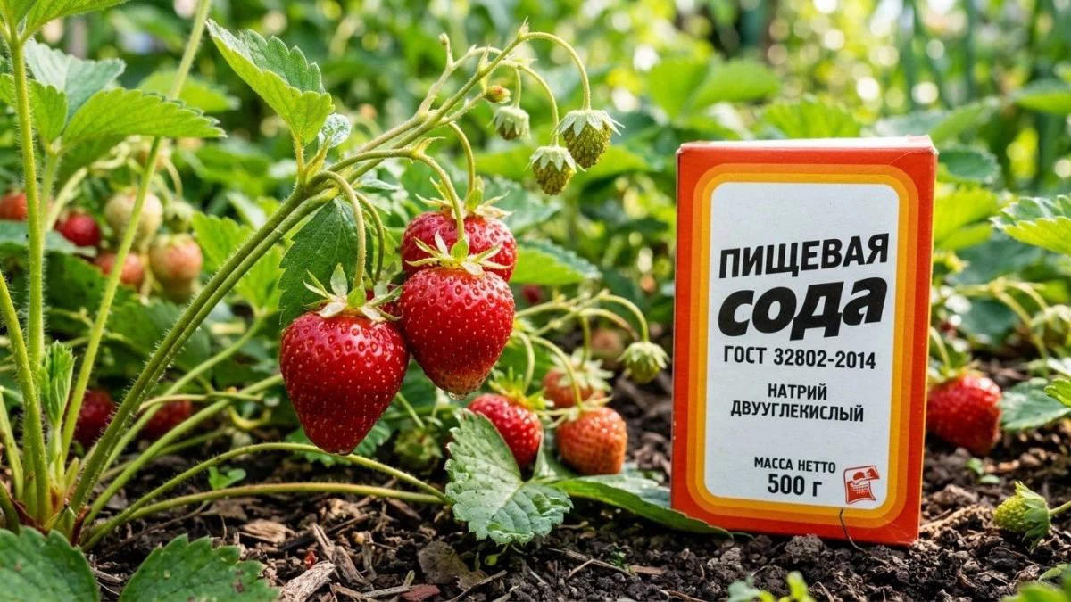 Por qué los agricultores expertos añaden bicarbonato de sodio a sus fresas