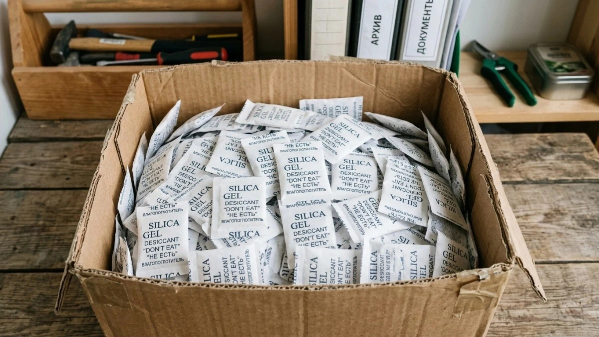 Por qué nunca debes tirar las bolsitas de gel de sílice que vienen en tus cajas de zapatos