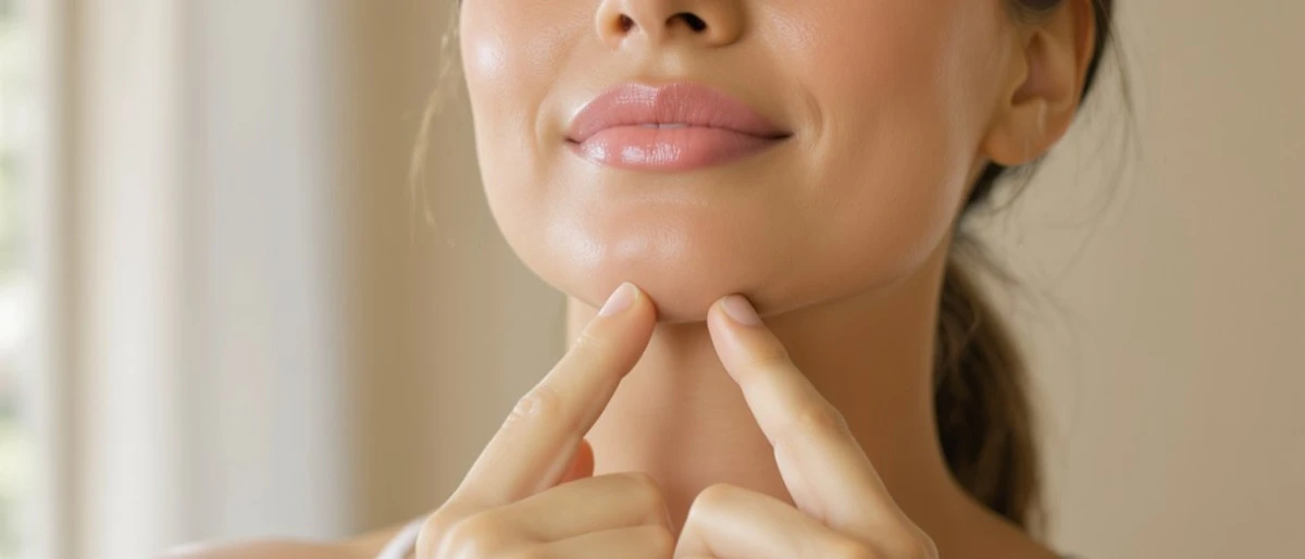 El ejercicio "besa el techo": elimina el doble mentón sin salir de casa