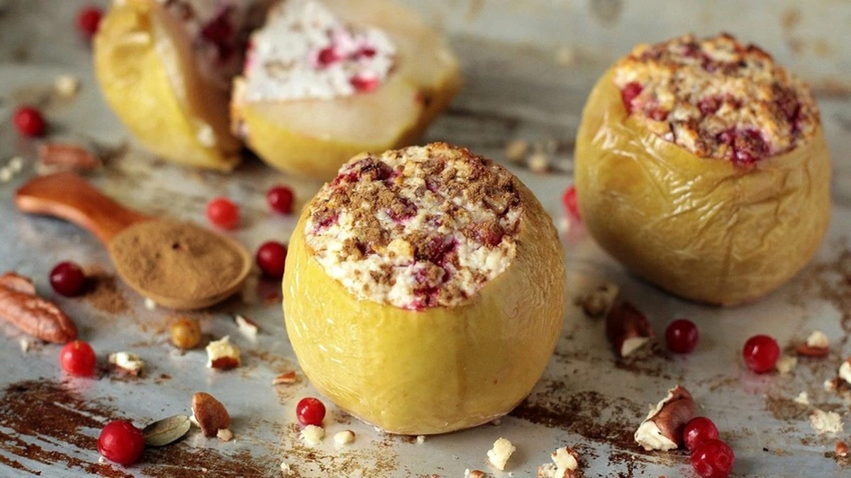 El postre olvidado de la abuela: manzanas horneadas con queso cottage que te transportarán a tu infancia - image 1