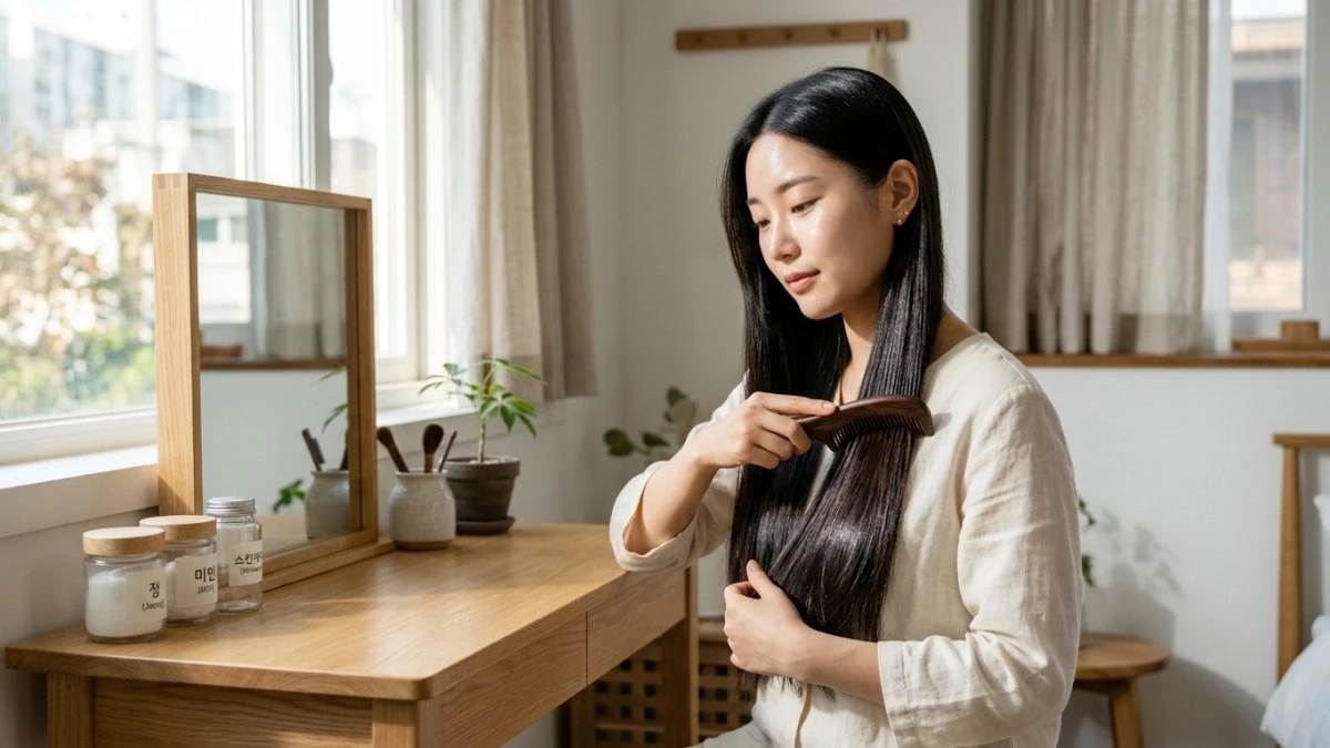 Por qué las mujeres coreanas añaden sal al agua antes de lavarse el cabello