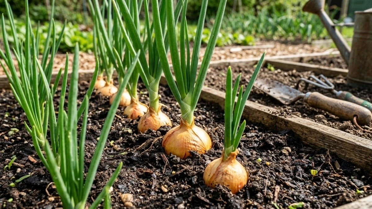 Por qué los agricultores expertos añaden bicarbonato de sodio a sus plantaciones de cebollas