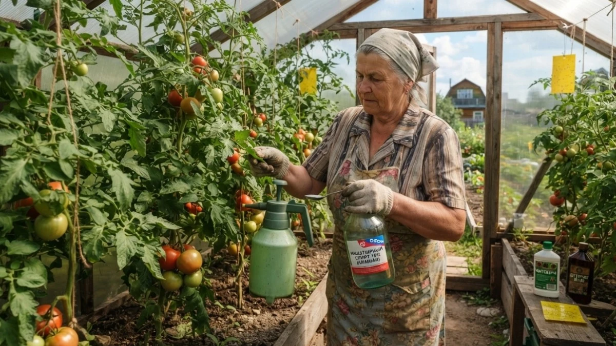 Por qué los agricultores expertos añaden una cucharada de amoníaco al agua de riego de sus tomates