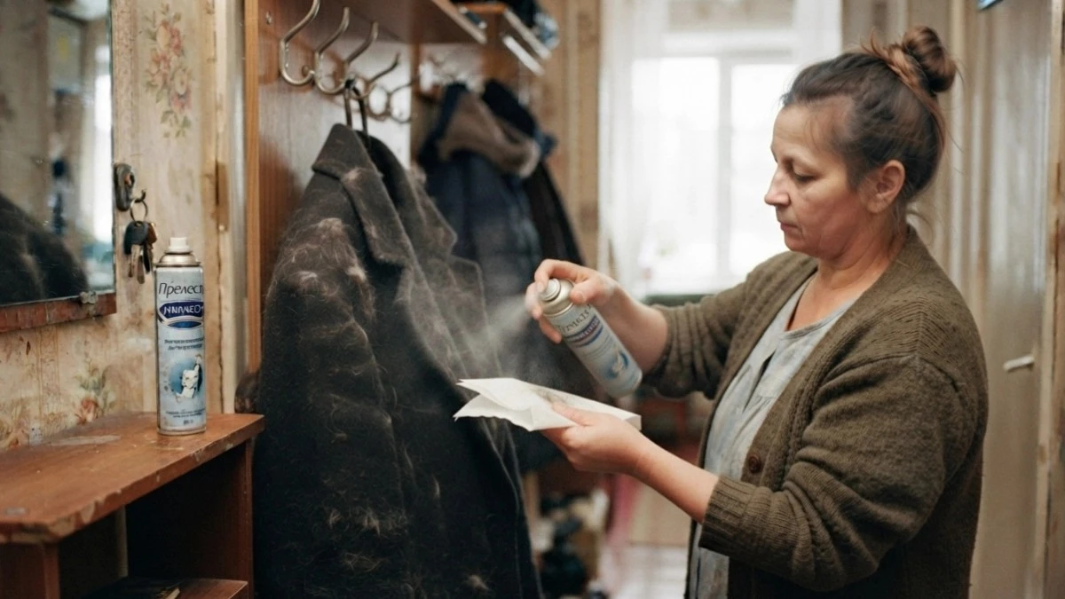 Por qué deberías rociar laca para el cabello sobre una toalla de papel antes de limpiar