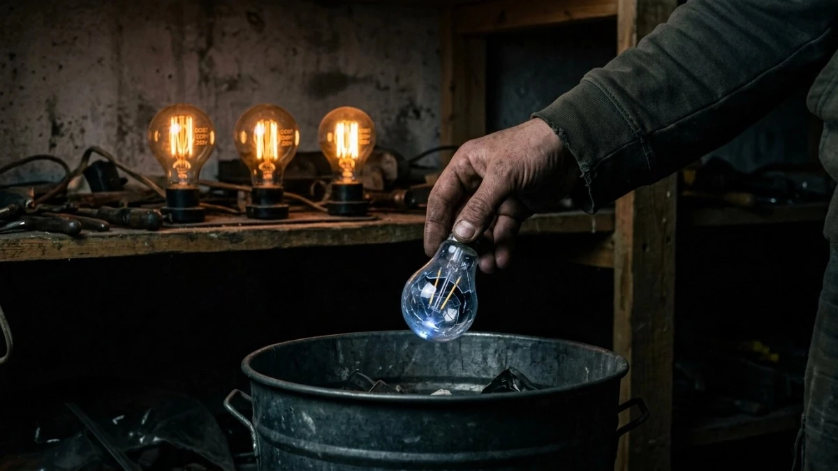 Por qué he sustituido todas mis bombillas LED por bombillas incandescentes clásicas