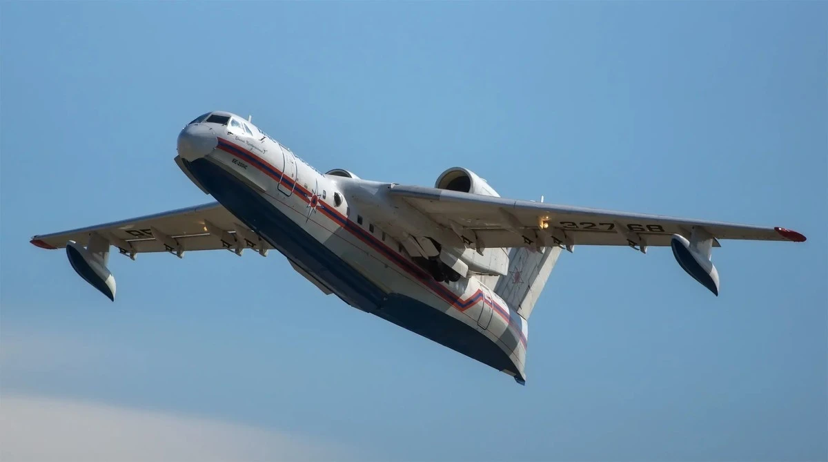 Be-200 ruso: El avión anfibio que se acercó al Mar Báltico y su insólita conexión ucraniana