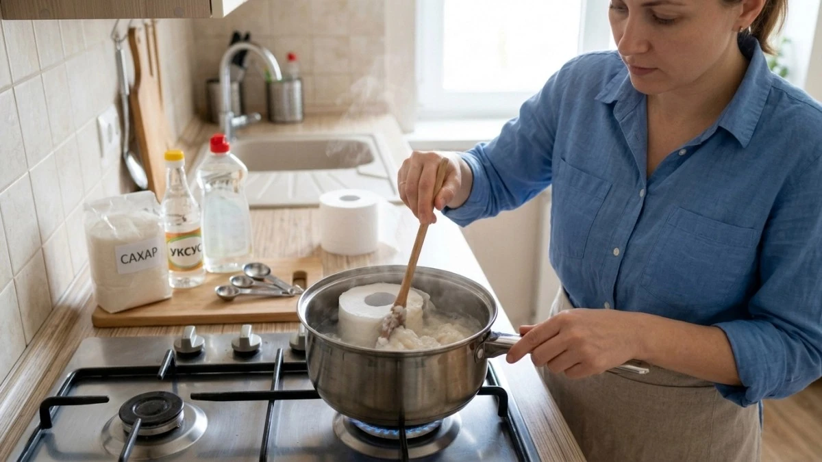 Por qué dejar un rollo de papel higiénico hirviendo en la cocina es el truco que todos están copiando