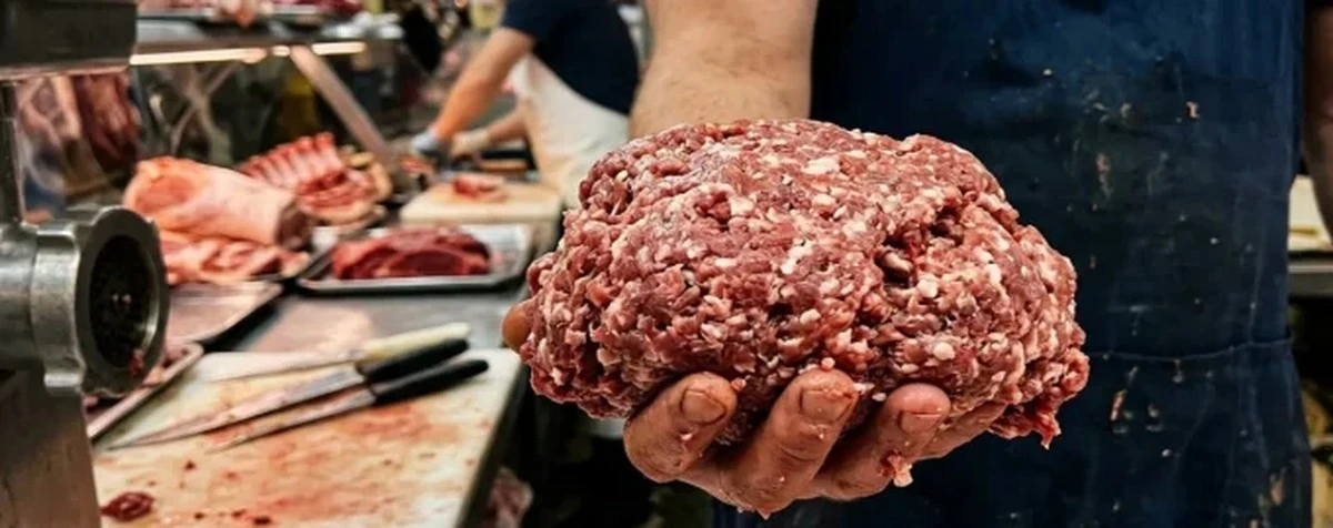 Por qué deberías pedirle al carnicero que pique la carne frente a ti