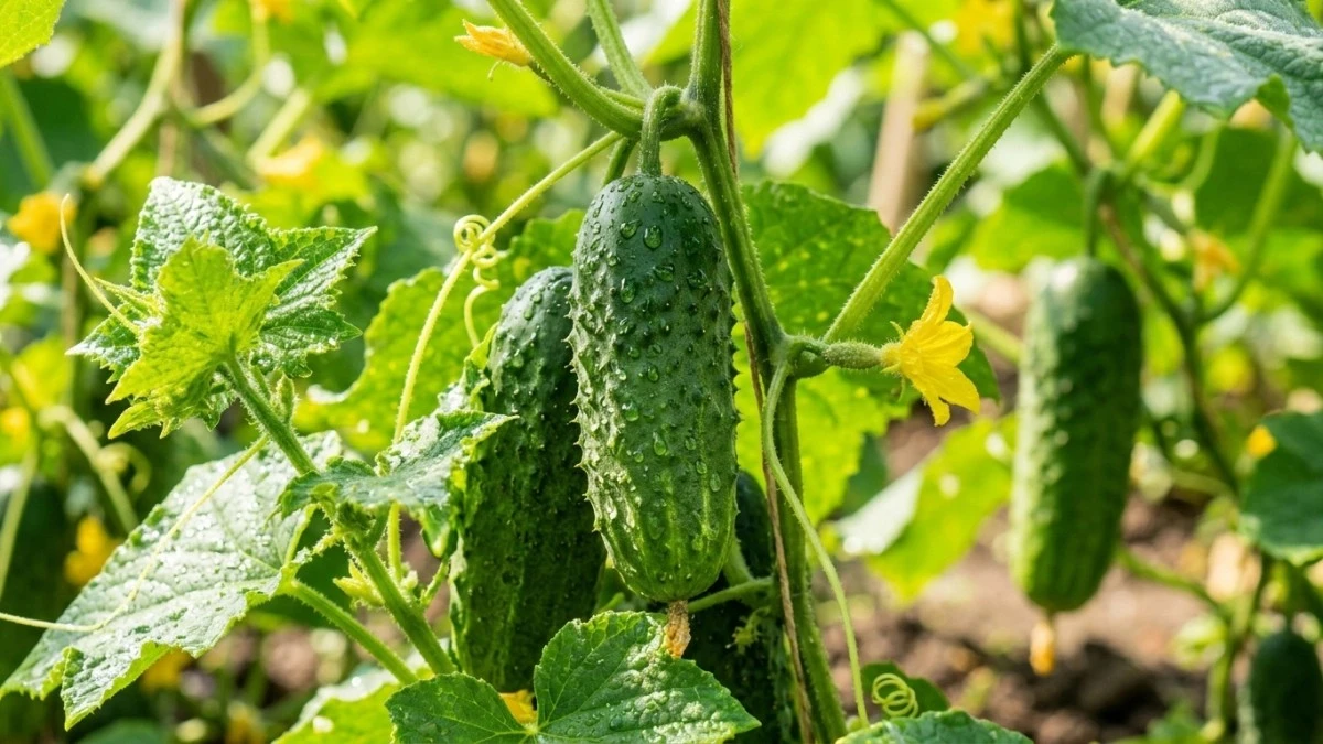 Por qué los agricultores añaden bicarbonato de sodio a sus pepinos tres veces por temporada