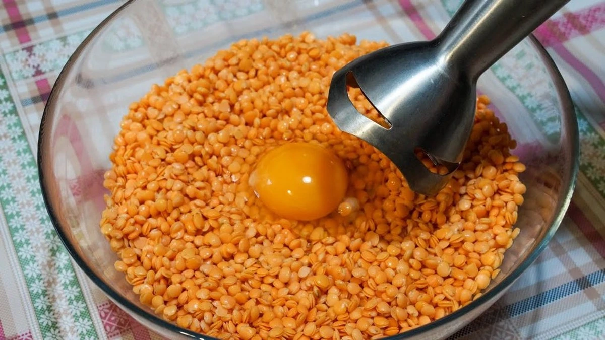 Descubrimiento de primavera: 350g de lentejas + 3 huevos para un pan sin harina que miles ya adoran