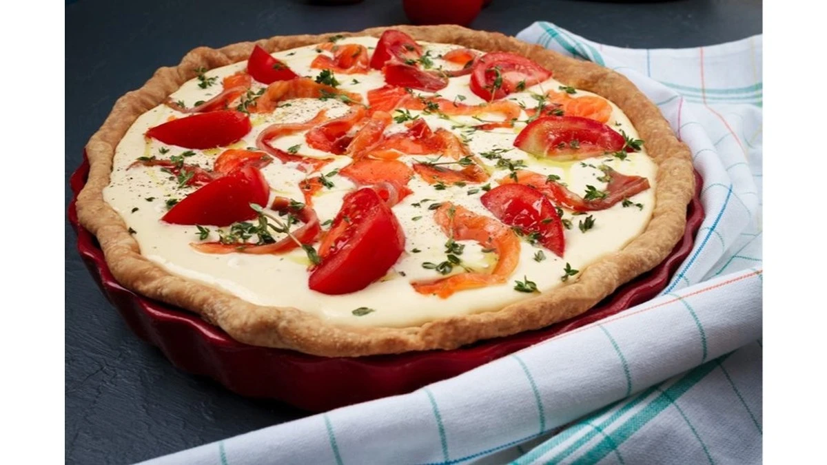 El pastel de tomate y queso que es mejor que la pizza: sin amasar