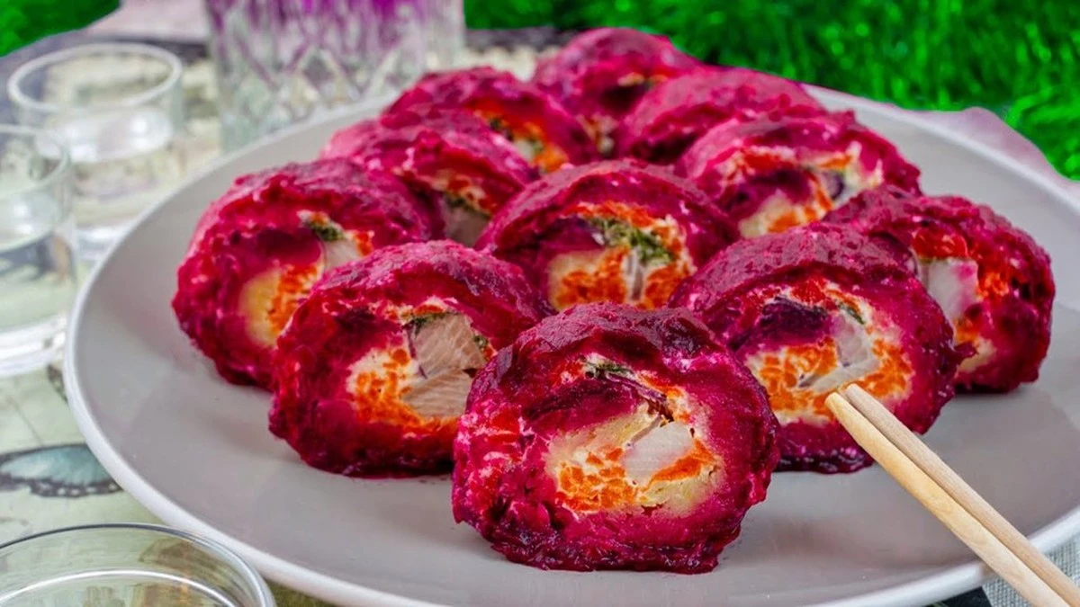 Teta Zita revolucionó el "Silke po kailiu": así creó sushi que dejó a todos boquiabiertos