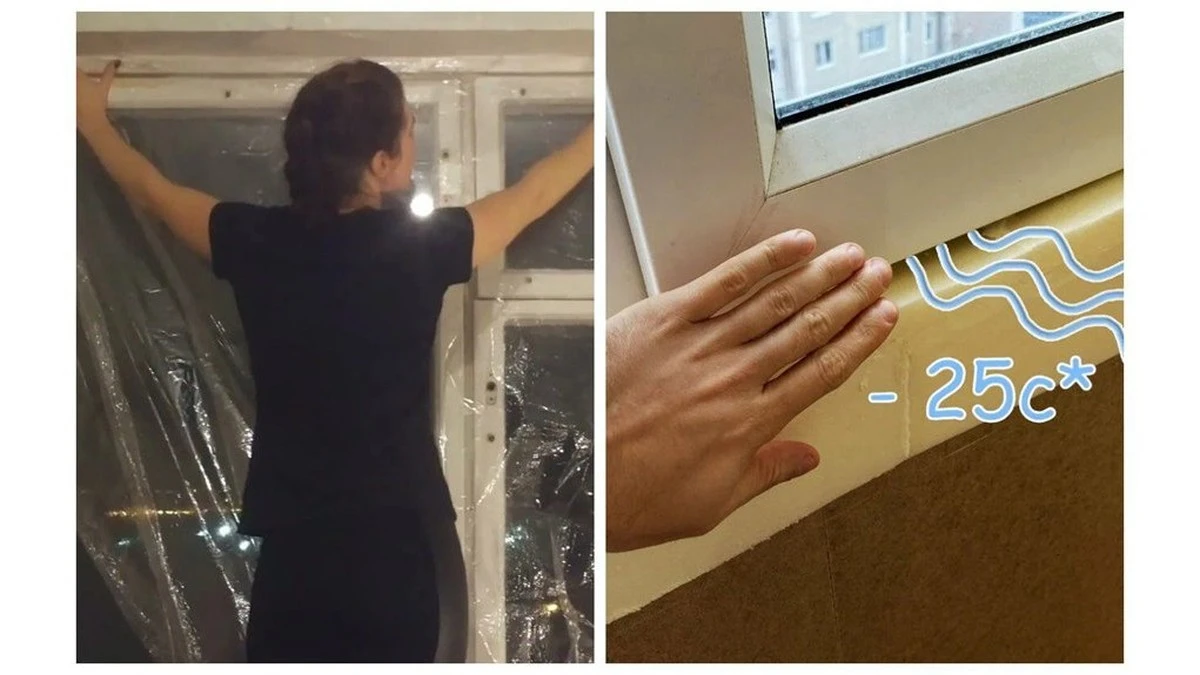 El truco de mi vecino para aislar las ventanas con cinta de pintor: mi casa se volvió tan cálida que ando sin calcetines