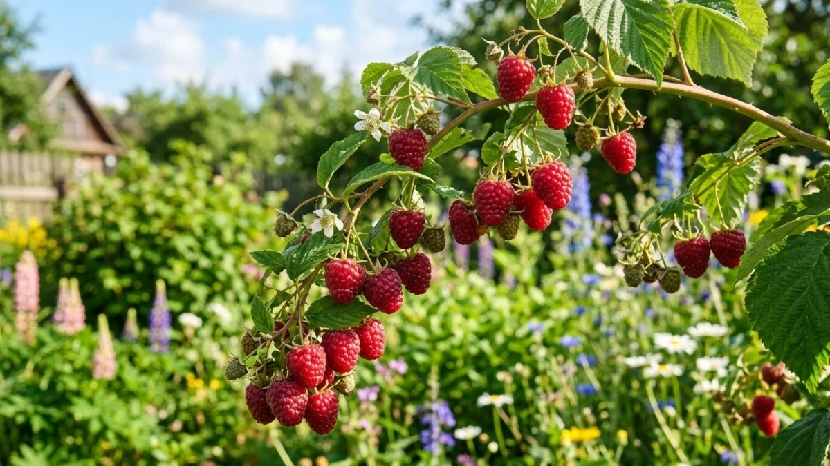 Por qué los jardineros con más experiencia esparcen bicarbonato de sodio bajo sus frambuesas
