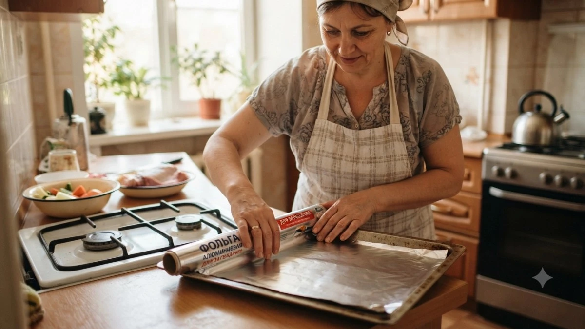 La razón por la que siempre has usado mal el papel aluminio al cocinar