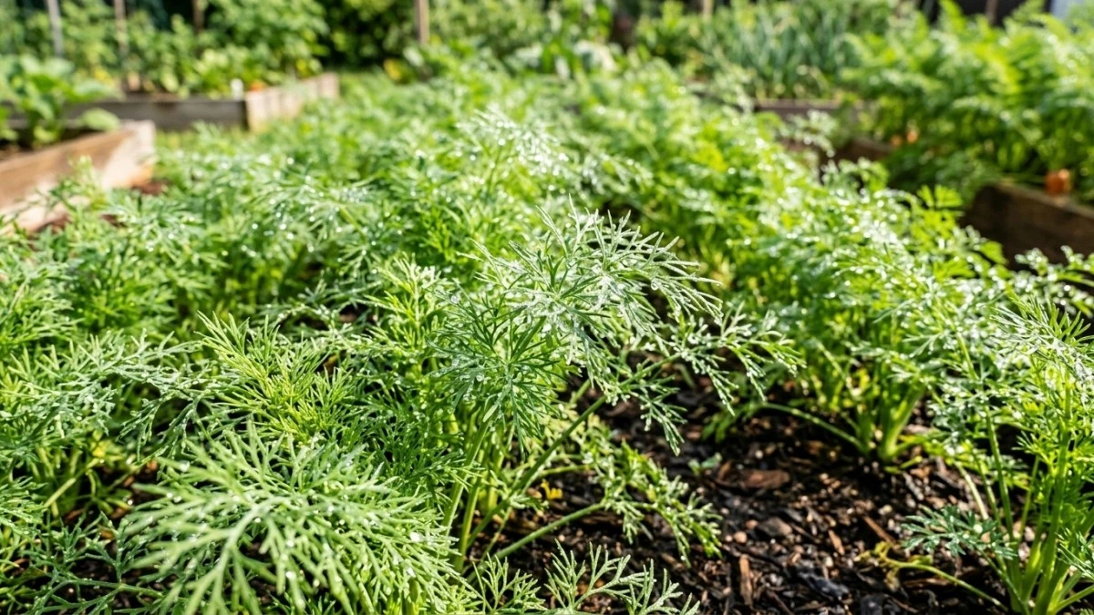 Tres razones por las que los jardineros expertos añaden bicarbonato de sodio a su eneldo
