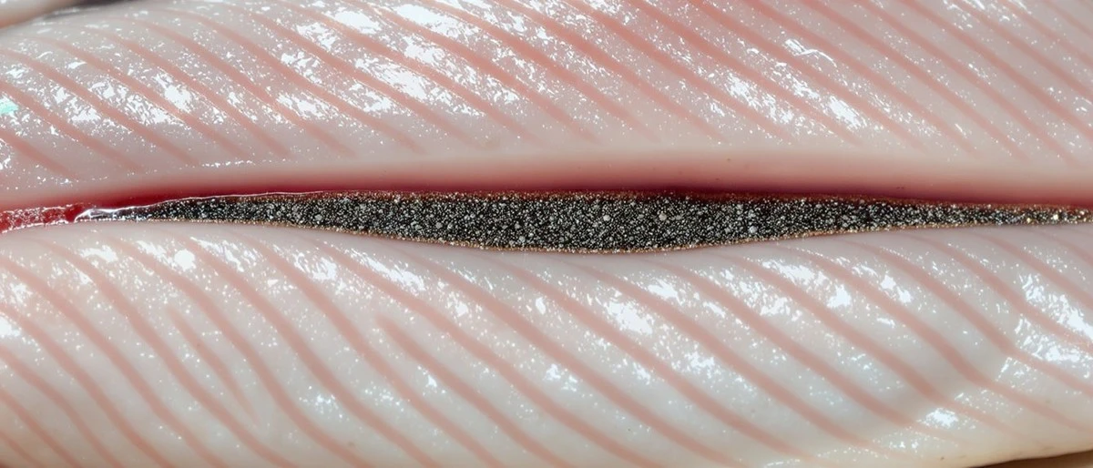 La cabeza y el músculo oscuro de la pescado: dónde se acumulan más toxinas