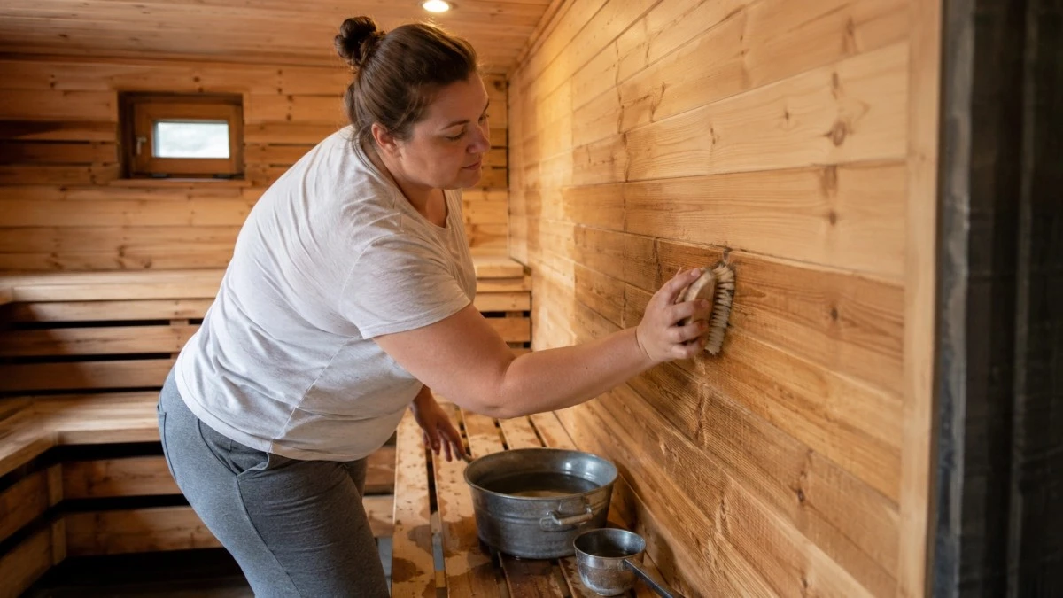 Por qué sus paredes de sauna se están volviendo negras y cómo devolverles su aspecto original