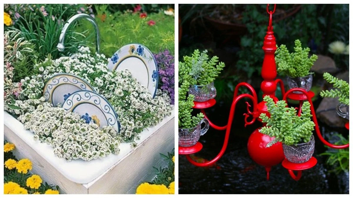 5 objetos de desecho que transformarán tu jardín y dejarán a tus vecinos asombrados