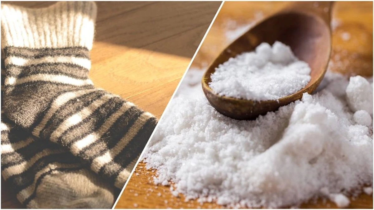 Técnica de bicarbonato en calcetines: un truco sencillo para pies calientes incluso en pleno invierno
