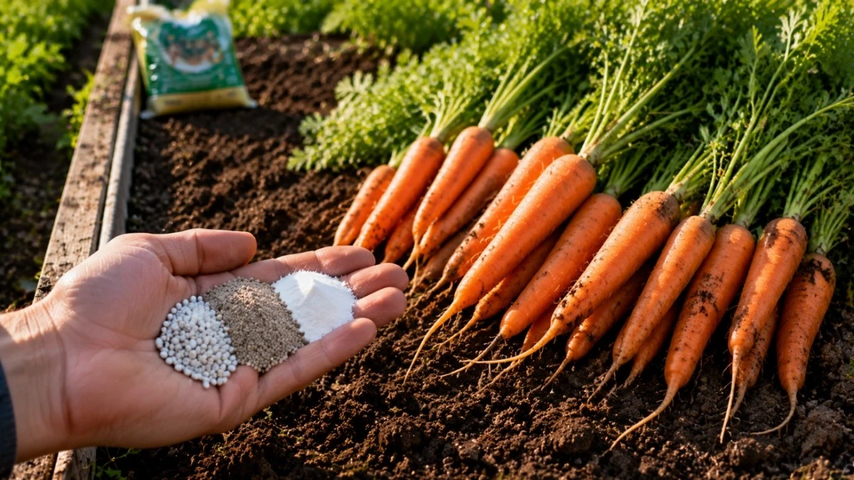 El secreto de los expertos para una cosecha de zanahorias perfecta