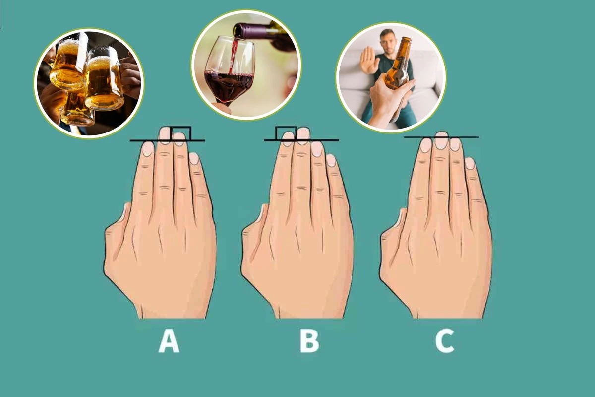 El largo de tu dedo anular podría predecir tu relación con el alcohol - image 1